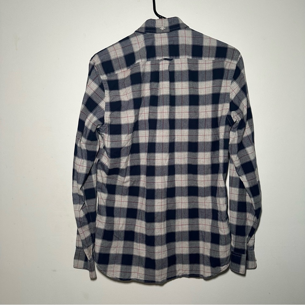 J. Crew Classic Oxford Slim Plaid Casual Button-Down Men's Everyday Shirt Sz S - Picture 8 of 11
